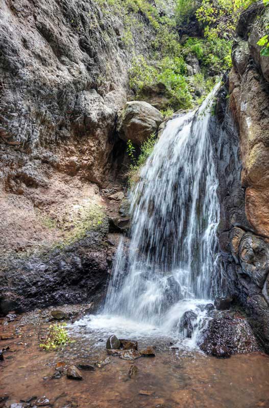 Noch ein Wasserfall im hinteren Teil des Barrancos auf Gran Canaria